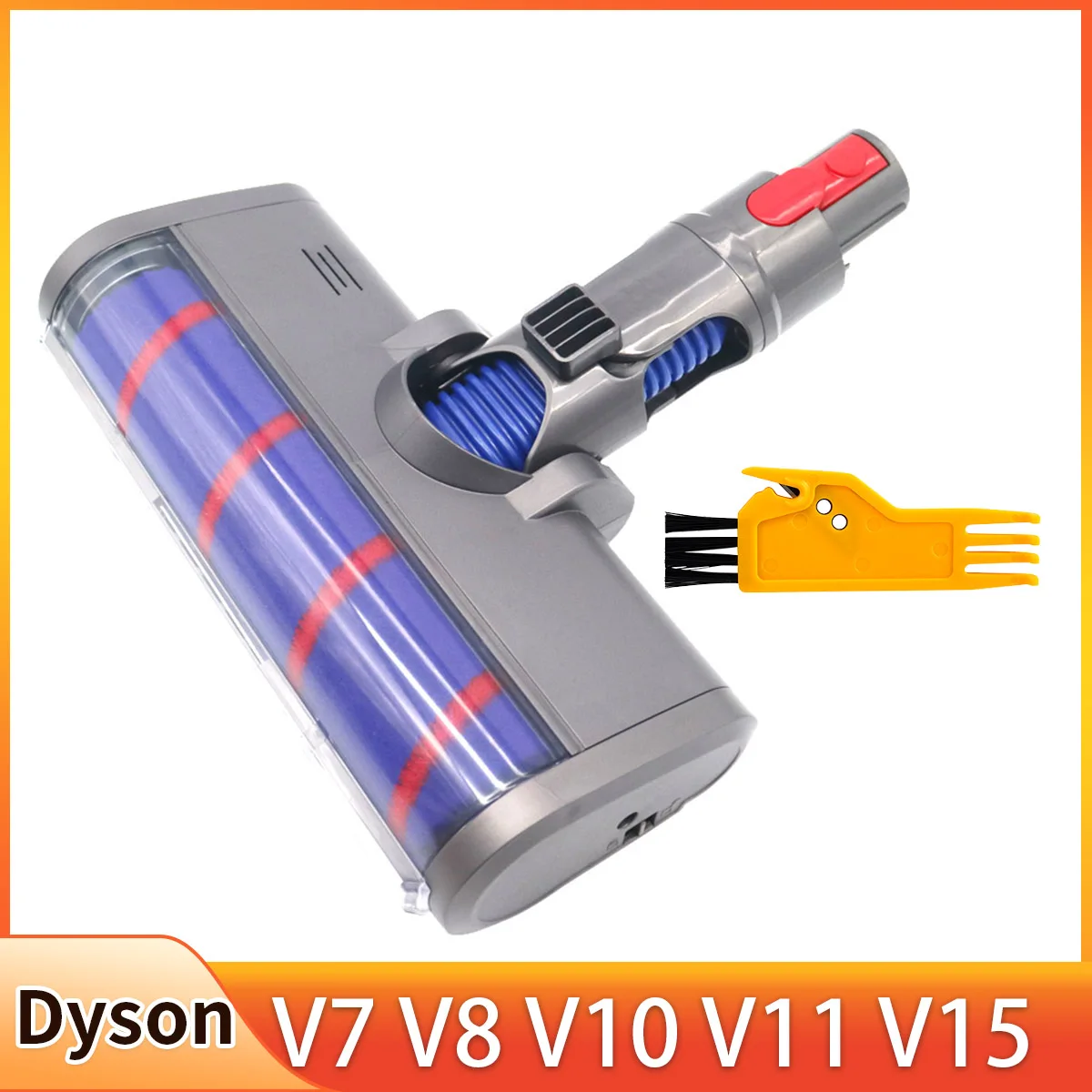 

Мягкая роликовая насадка для подметальной машины для пылесоса Dyson V10 V11 V7 V8 V15, часть,