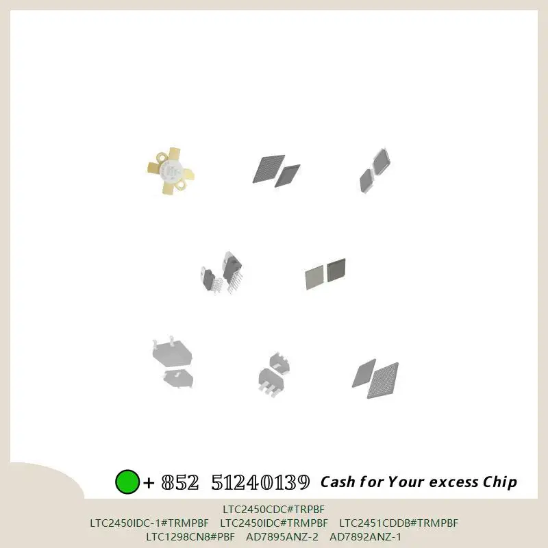 LTC2450CDC#TRPBF LTC2450IDC-1#TRMPBF LTC2450IDC#TRMPBF LTC2451CDDB#TRMPBF LTC1298CN8#PBF AD7895ANZ-2 AD7892ANZ-1