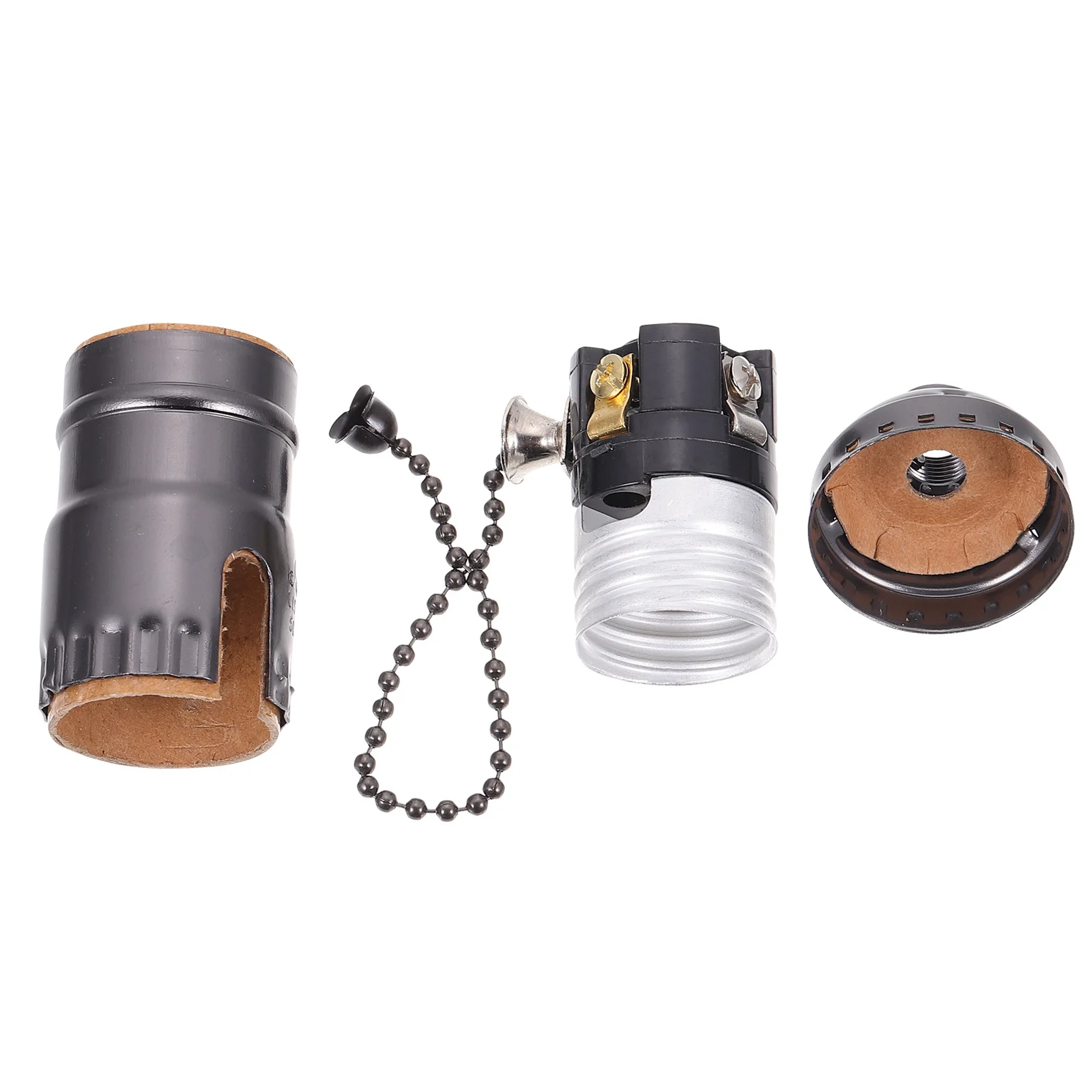 

E27 Vintage Lamp Holder Aluminum Socket For Pendant Light Bulb Decor Retro Style Cage Fixture Industrial Lighting