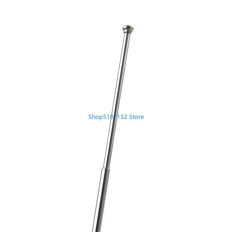 87HD Radio Antenna 5 Section Telescopic Aerial Connector 80mm Length For TV Radio Cable Extend Adapter Connectors
