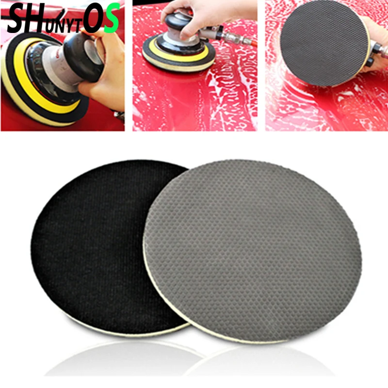 

New 5inch 6''Clay Round Sponge Wax Auto Car Cleaning Pad Polish Tool Replace Car Wash Bar Mud Removed Cleaner Automotive Care