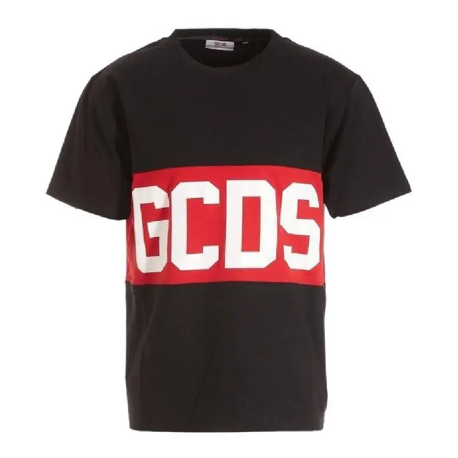 Gcds | Camiseta de algodón con logo frontal