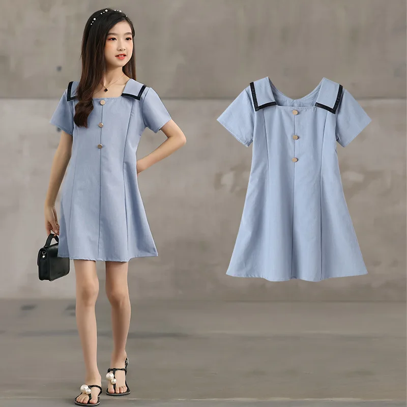 

Baby Girl Skirt Clothes Children 2024 New Spring and Summer Dress Simple Casual Style All-match Fashion Kids Clothes Skirt