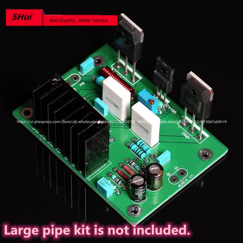 

UPC1342V 150w Mono HiFi Level Post-stage Finished Amplifier Board