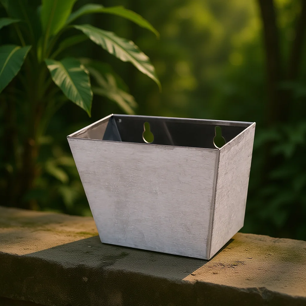 

Wall Mounted Stainless Steel Bottle Cap Collector Large Capacity Holder for Patio Deck Outdoor Barbecue Parties Easy to Use