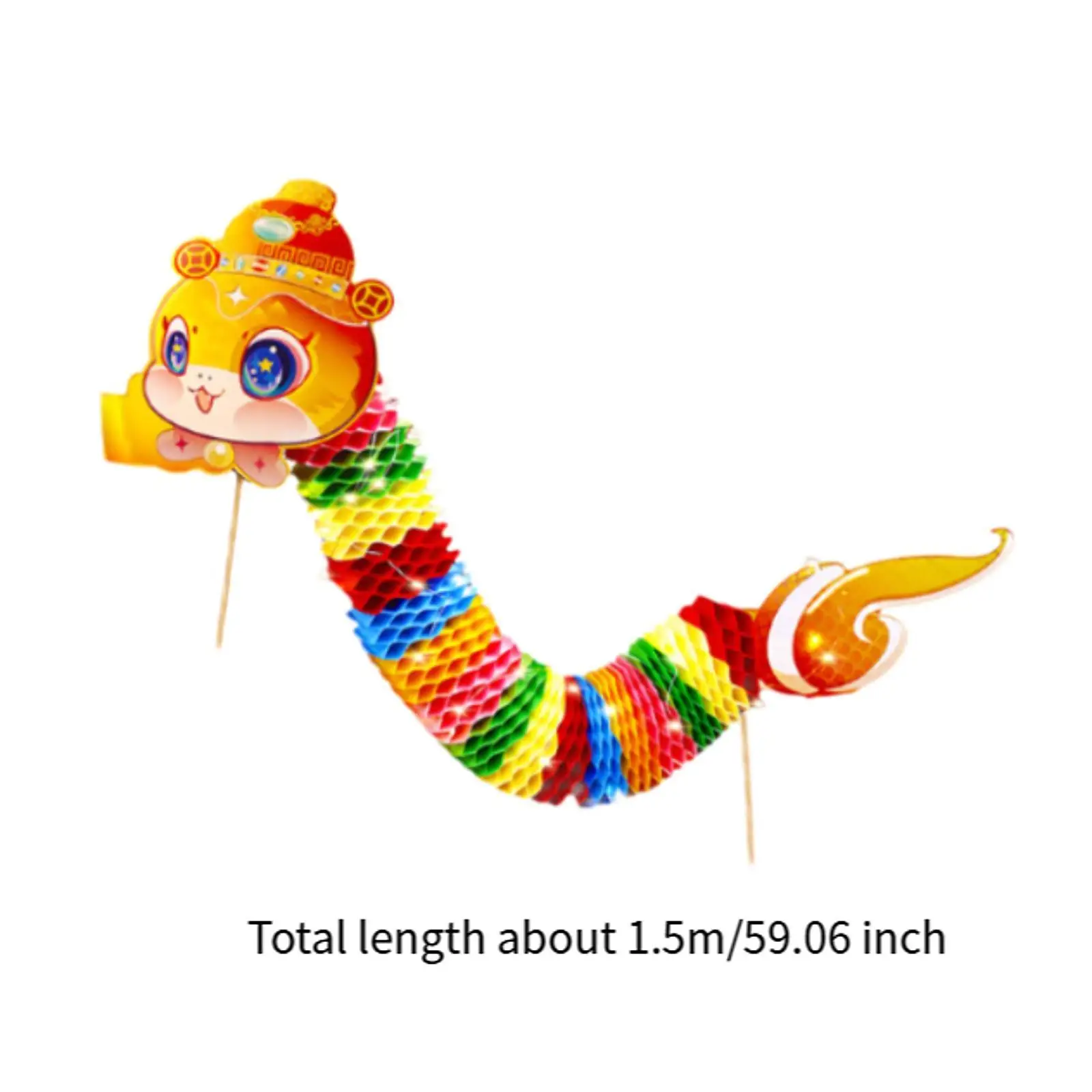 3D Chinese New Year Paper Snake for Birthday Party Wedding Props