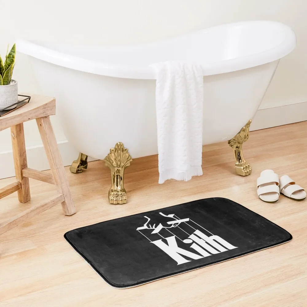 

kithh Bath Mat Non-Slip Bathroom Water Absorbent Bathroom Carpet Mat
