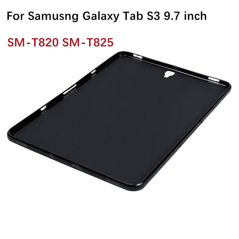 Чехол для планшета Samsung Galaxy Tab S3 9,7 T820 T825, прозрачный чехол из ТПУ для Samsung T820 T825, противоударный чехол