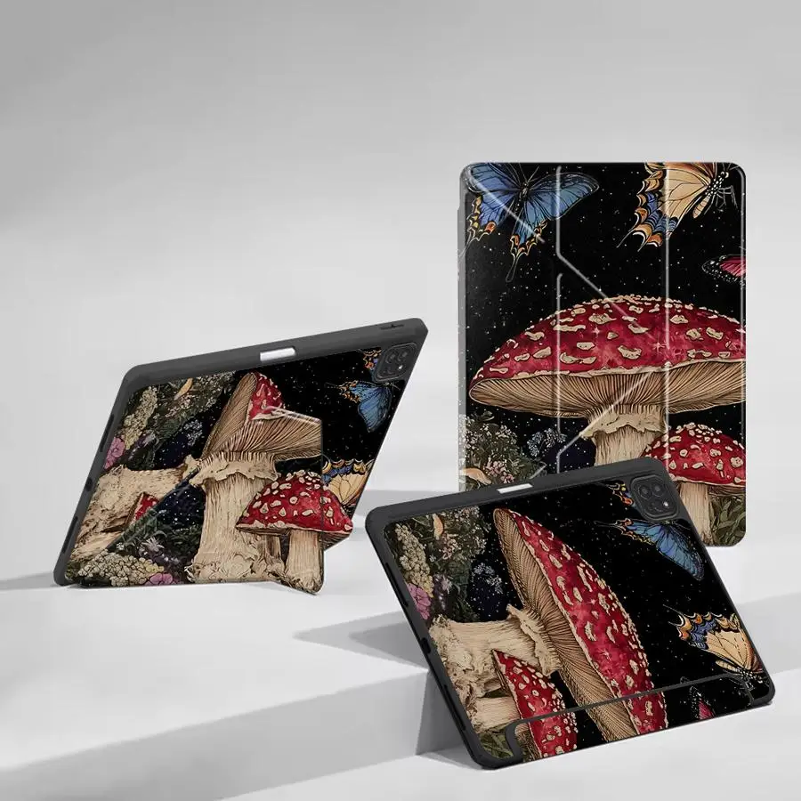 Holder Cover Tablet Case For iPad Air 4 5 M3 M2 1 2 M4 11inch Pro 11th 10th 9th 8th 7th 12.9inch Mini 6 7 Pro 2025 Vintage
