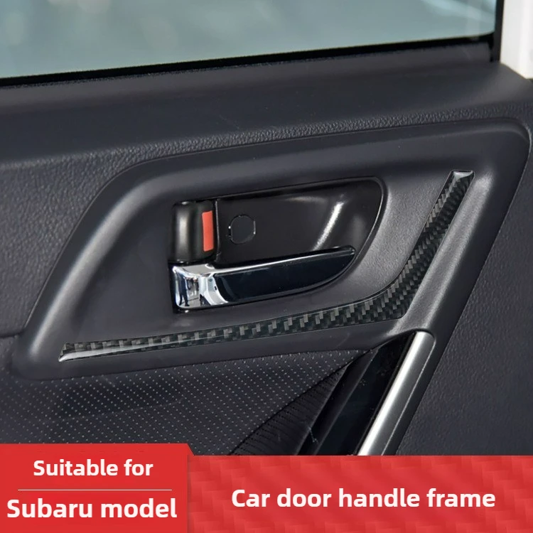 

Suitable for Subaru real carbon fiber Epoxy door handle frame interior modification patch