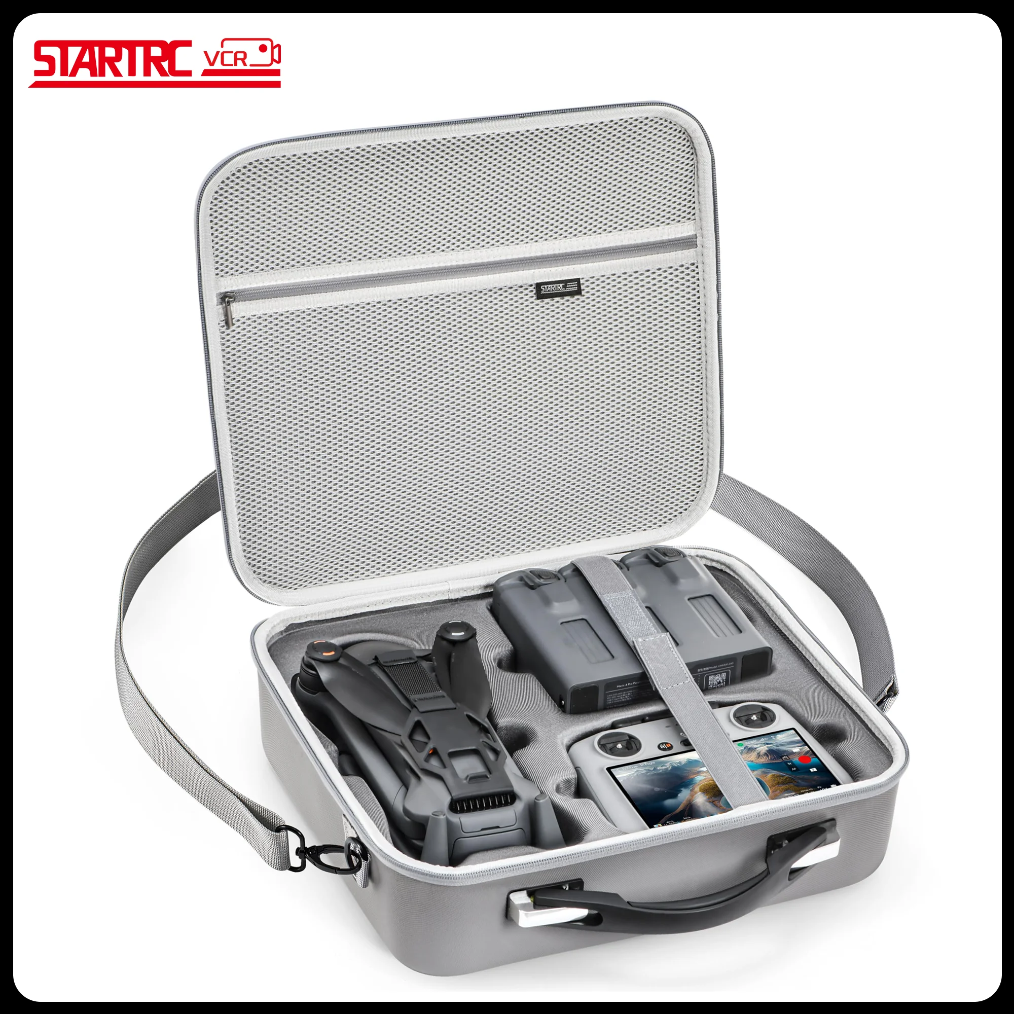 Mavic 4 Pro Carrying Case Travel Shoulder Bag for DJI Mavic 4 Pro Accessories Storage Box PU Handbag For DJI RC Pro 2