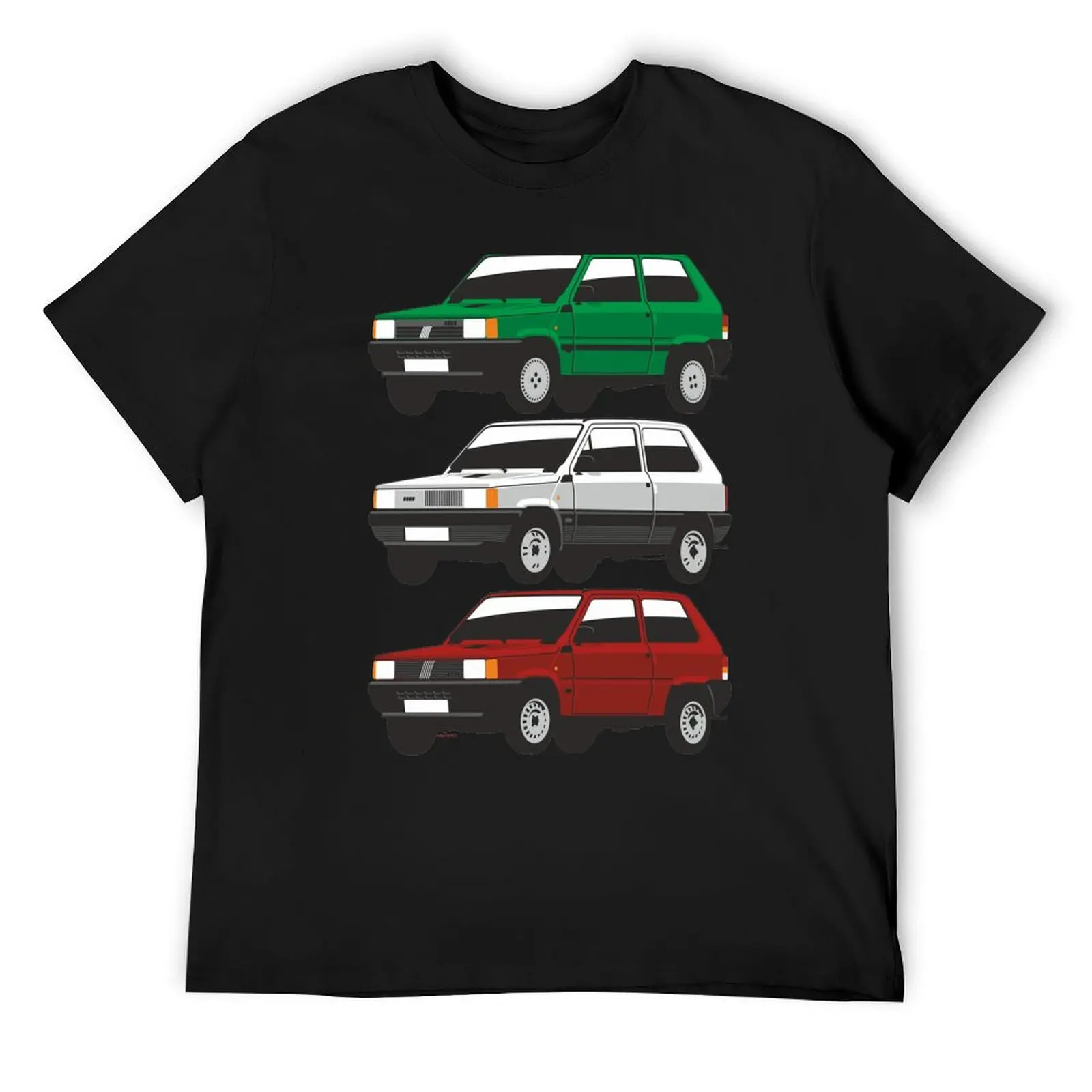 

Fiat Panda first generation T-Shirt blanks blue archive custom shirt custom t-shirts plain black t shirts men