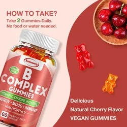 Vitamin B Complex Supplement - Contains Vitamin C, Choline, Inositol