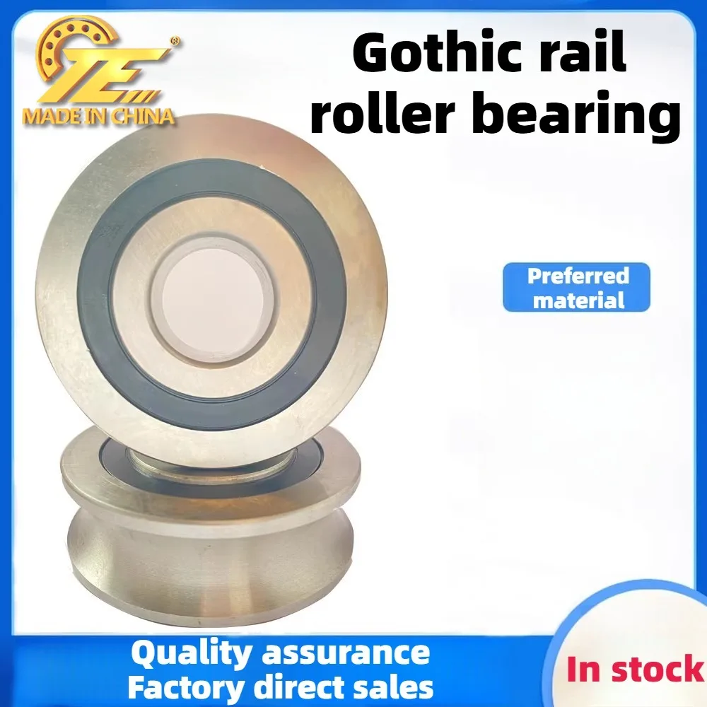 Double Volleyball Laser Embroidery Machine with Slot V-Shaped U-Bearing Guide Wheel SG10 15 20 25 66 Roller Pulley