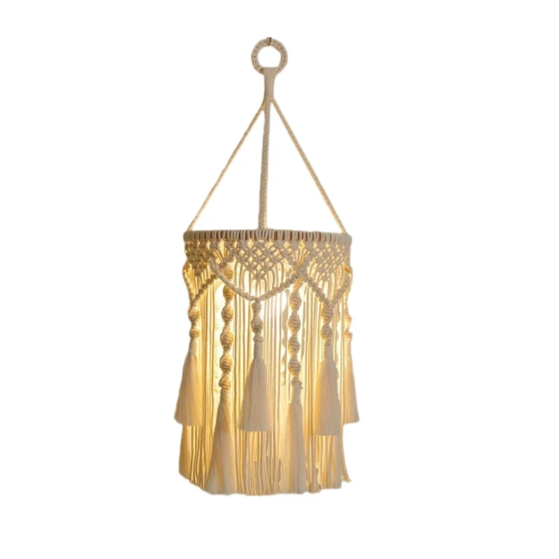 Boho Lamp Shade Boho Hanging Lamp Shade Plug In Pendant Light Bohemian Hanging Lights