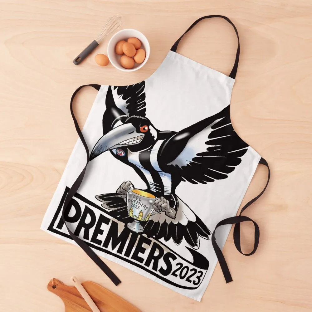 

Afl collingwood Apron Ladies For Kitchen Smock for hairdressing Apron