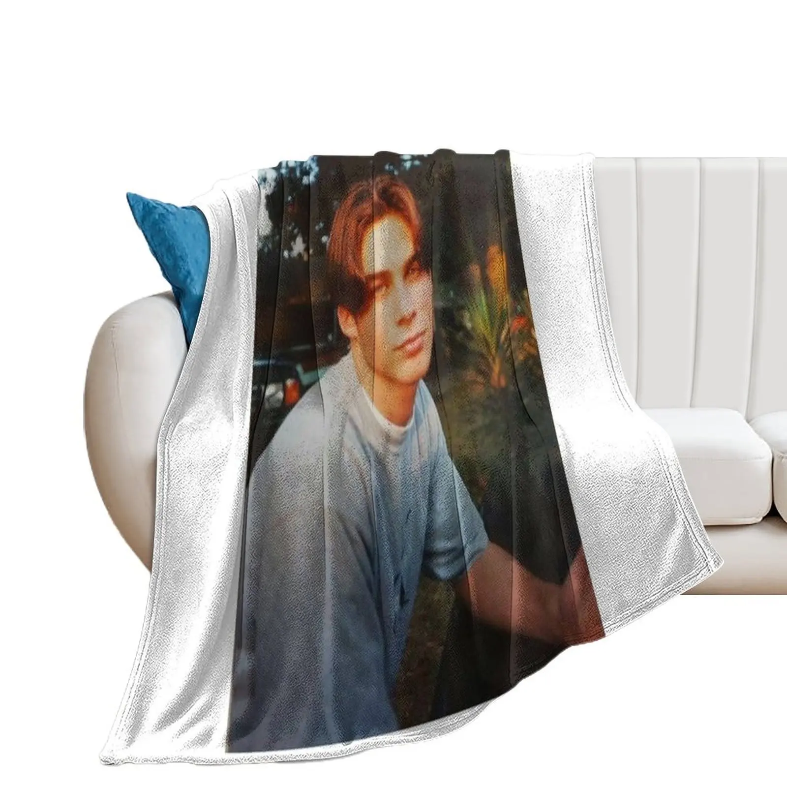 ian somerhalder Throw Blanket Luxury Designer Thin Vintage Hair Blankets