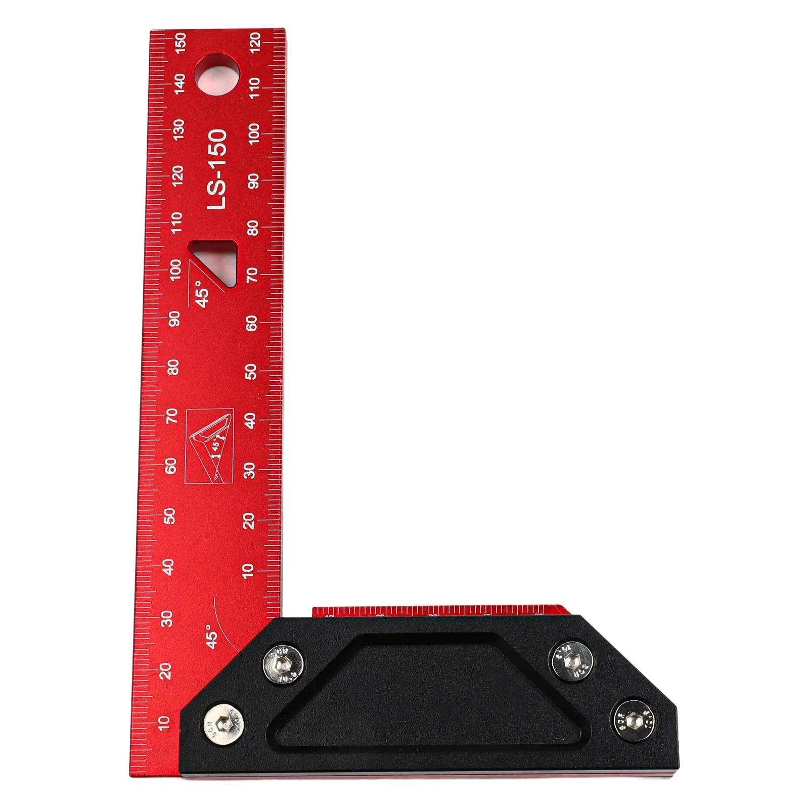 Multi Angle Measuring Ruler Measuring Ruler Angle Measuring Ruler 90 Degrees Measuring Tool Aluminum Alloy Ruler