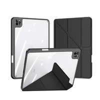 Funda de cuero para tableta acrílica para iPad A16 Fundas 10. ° 11 10 11 9 generación 8 7 Air 13 2025 M3 M2 4 5 Pro 11' 13 12,9