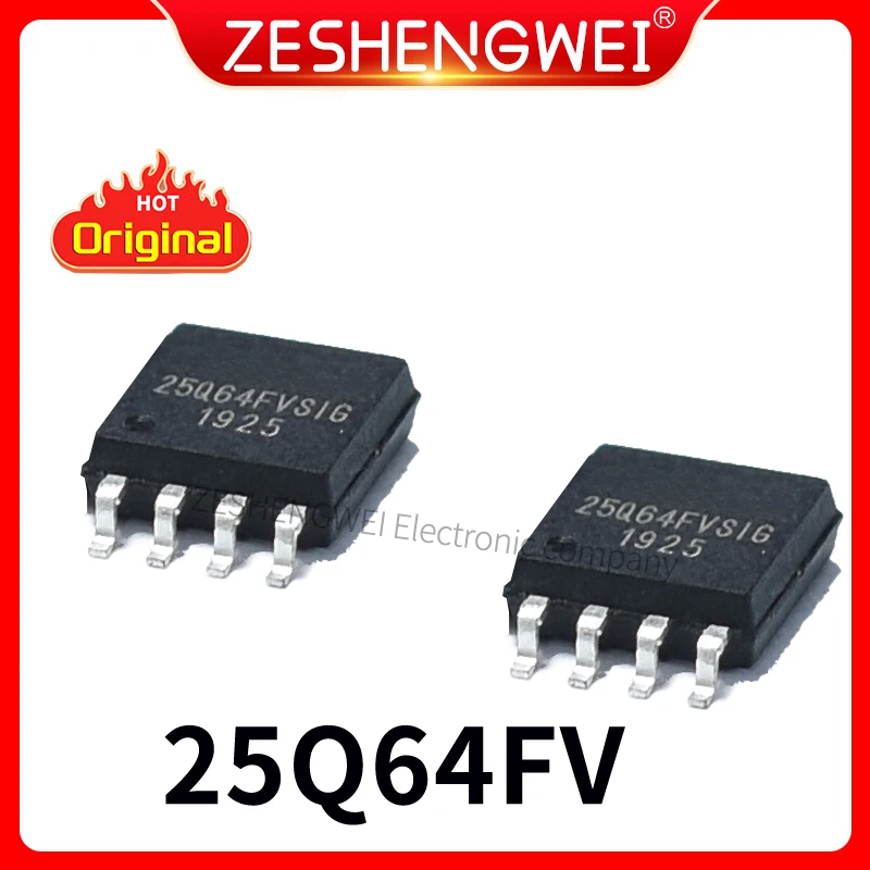 5PCS W25Q64FVSSIG W25Q64FVSIG 25Q64FVSSIG 25Q64FVSIG 25Q64FVS1G W25Q64 25Q64 SOP8 new original In Stock