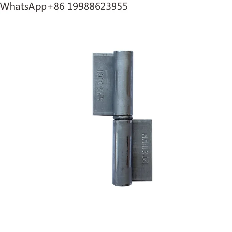 3PCS Industrial thickened heavy-duty welded door flag shaped hinge iron door detachable hinge
