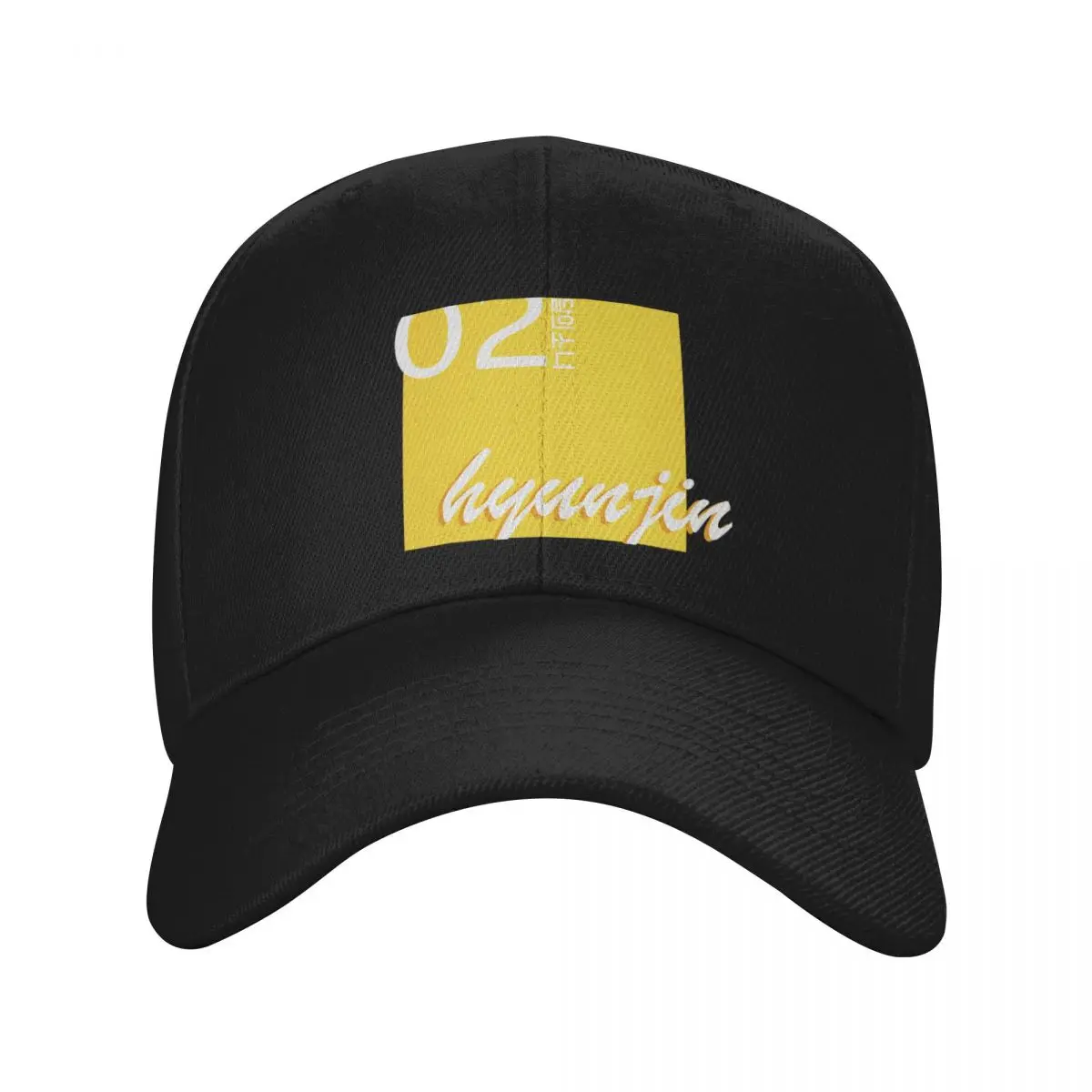 loona hyunjin 02 logo Baseball Cap Vintage Ball Cap Hat Man For The Sun Golf Boy Child Women's