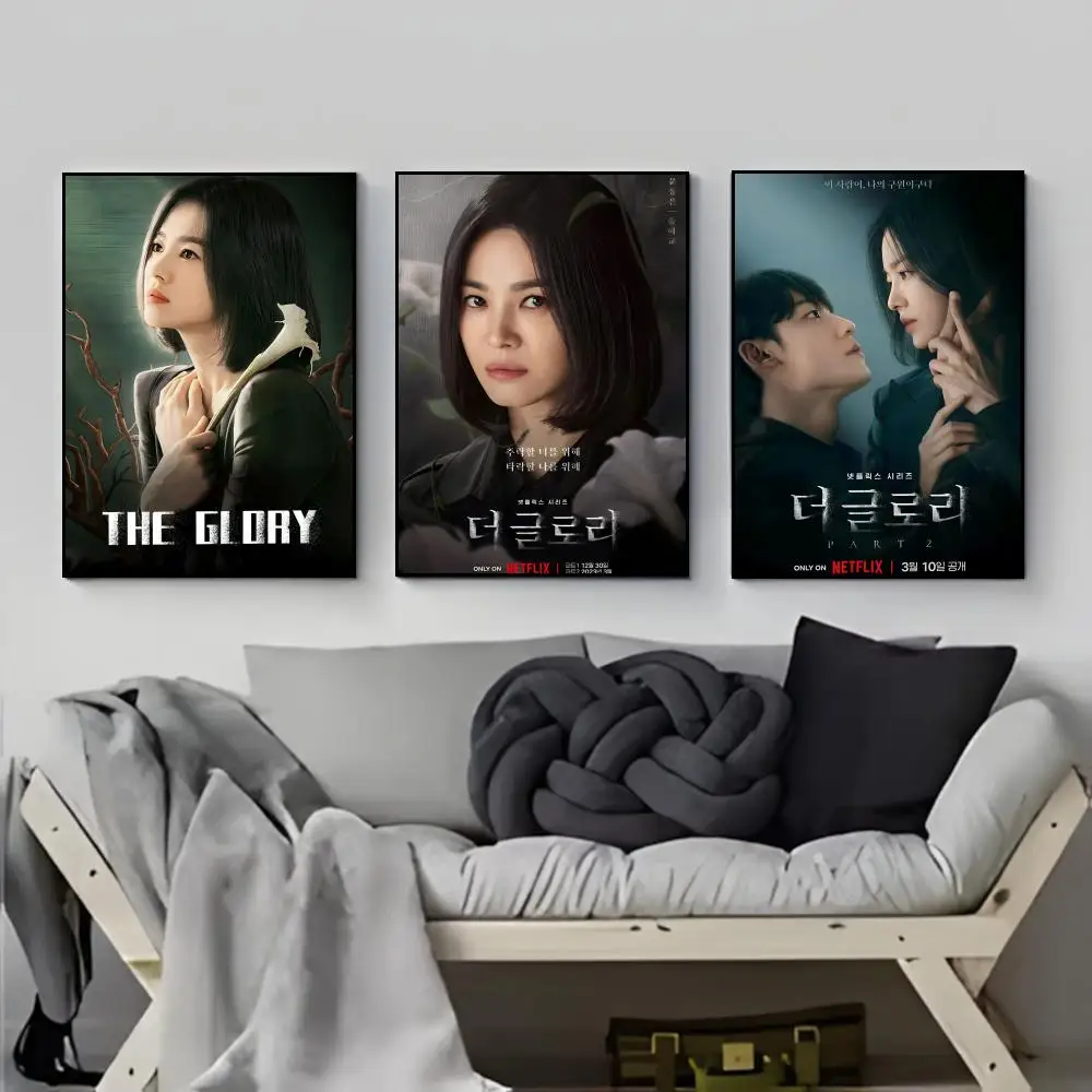 Sharp Revenge Drama The G-Glory Poster Poster HD  Waterproof Wall Sticker Bar Living Room Decor Gift