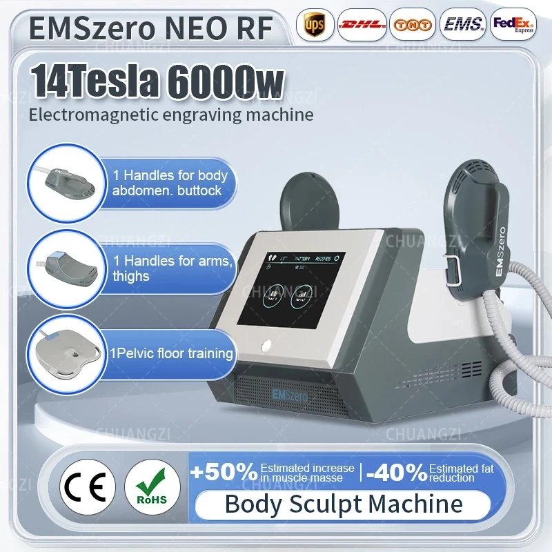 

EMSzero Neo 14Tesla Muscle Stimulate Fat Removal EMS Body Slimmin Sculpt Machineg Butt Build Weight Lose for Salon