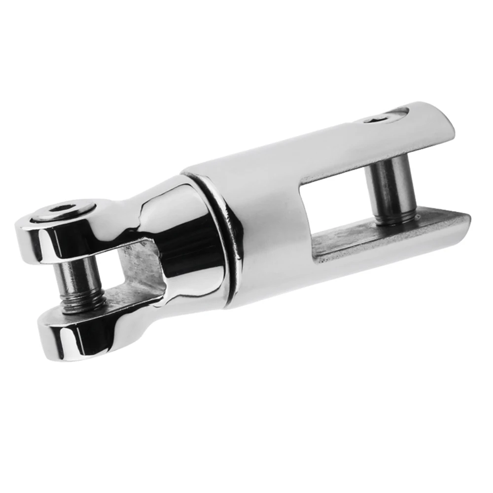 6-8mm/10-12mm Chain Rotation Connector 2 Sections 316Stainless Steel Anchor Chain Swivel Anchor Boat Accessories Marine Hardware