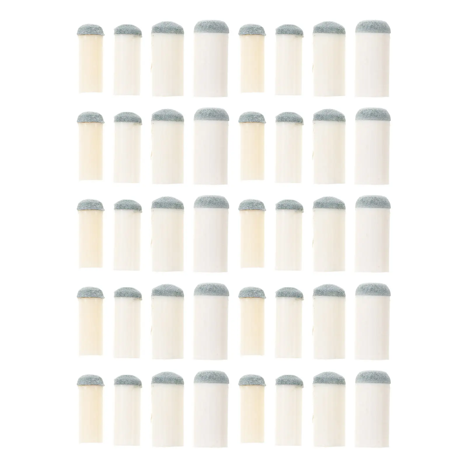 

40Pcs Pool Cue Tip Repair Kit Plastic Billiard Cue Tips Replacement 9 10 12 13Mm Snooker Pool Stick Accessories Home Bar