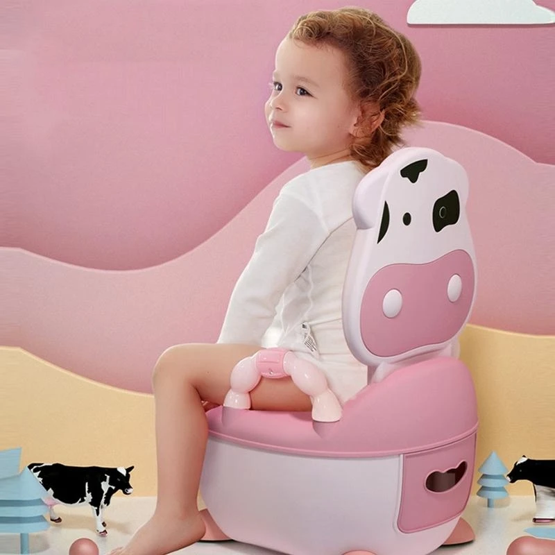 J15U تدريب الأطفال على استخدام المرحاض لمقعد الأطفال الصغار، مرحاض جميل قابل للطي لمقعد البراز وكرسي مريح ومسند الظهر