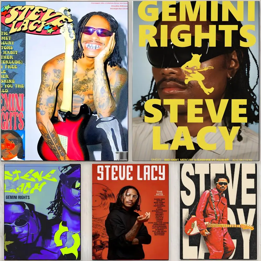 vocalist creator S-Steve Lacy Poster Modern Home Interior Decor & Artistic Wall Decoration