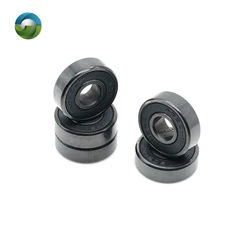 8Pcs ABEC11 608 2RS Inline Roller Skate Wheel Bearing 608 RS Anti Rust Skateboard Ball Bearings 608RS Red Sealed 8x22x7 mm
