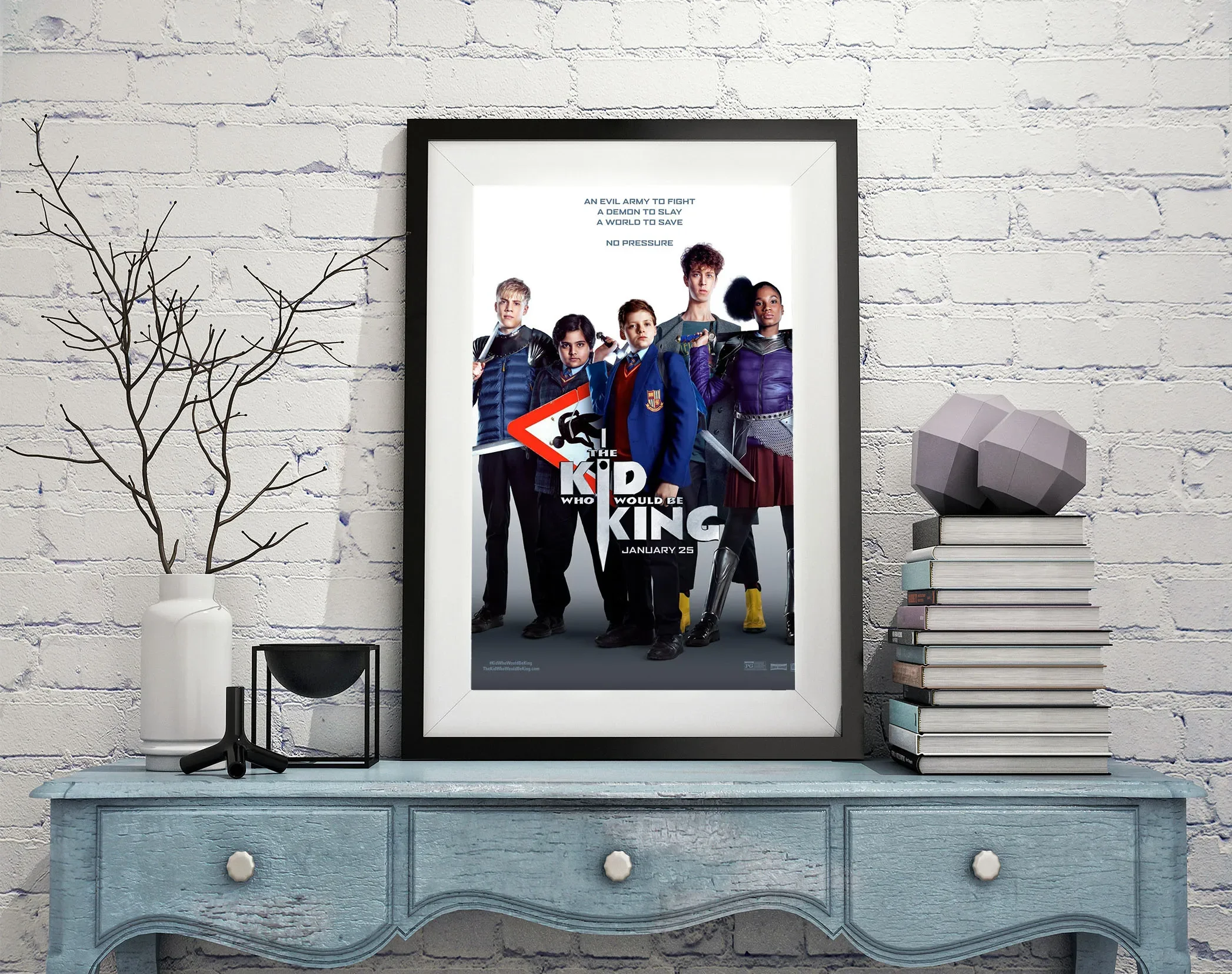 L0188 The Kid Who Would Be King Movie Silk Fabric Poster Art Decor Indoor Painting Gift