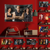 3X5 FT Q-fast and Furious Game Flag Polyester Printed Party Flag for Garage Room Decoration