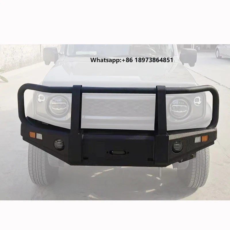 

Factory Price Steel Front Bumper With U Bull Auto Accessories Japanese Car for Suzuki Jimny Parts From Maiker