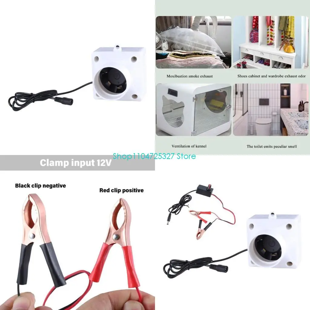 

D8KF Air Blower Speed ​​Регулирующая выпускной вентилятор для домашней ванной комнаты офис