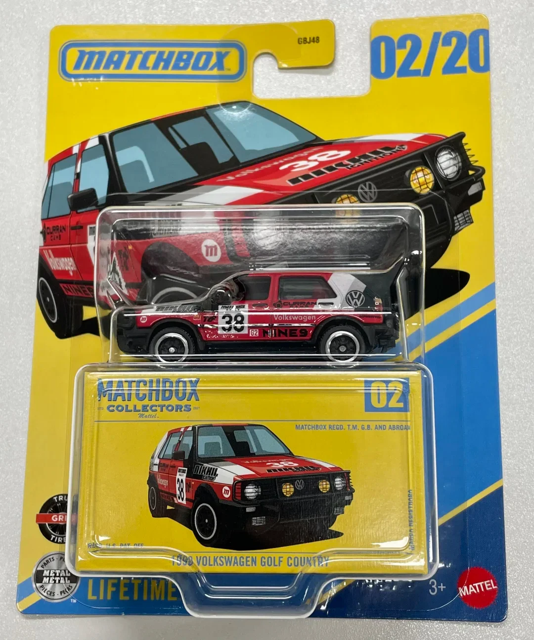 Mattel Matchbox Mbx 1/64 Gbj48 Collectors Series Land Rover Lamborghini Ford Volkswagen Collectible Car Toys Diecast Vehicle