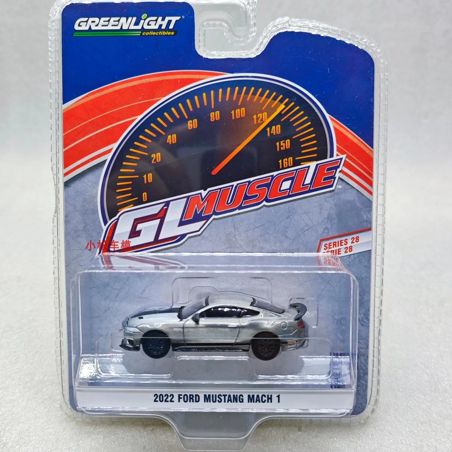 

Коллекция GREENLIGHT 1:64 2022 FORD MUSTANG MACH 1, литой Сплав, модель автомобиля, украшение, подарок