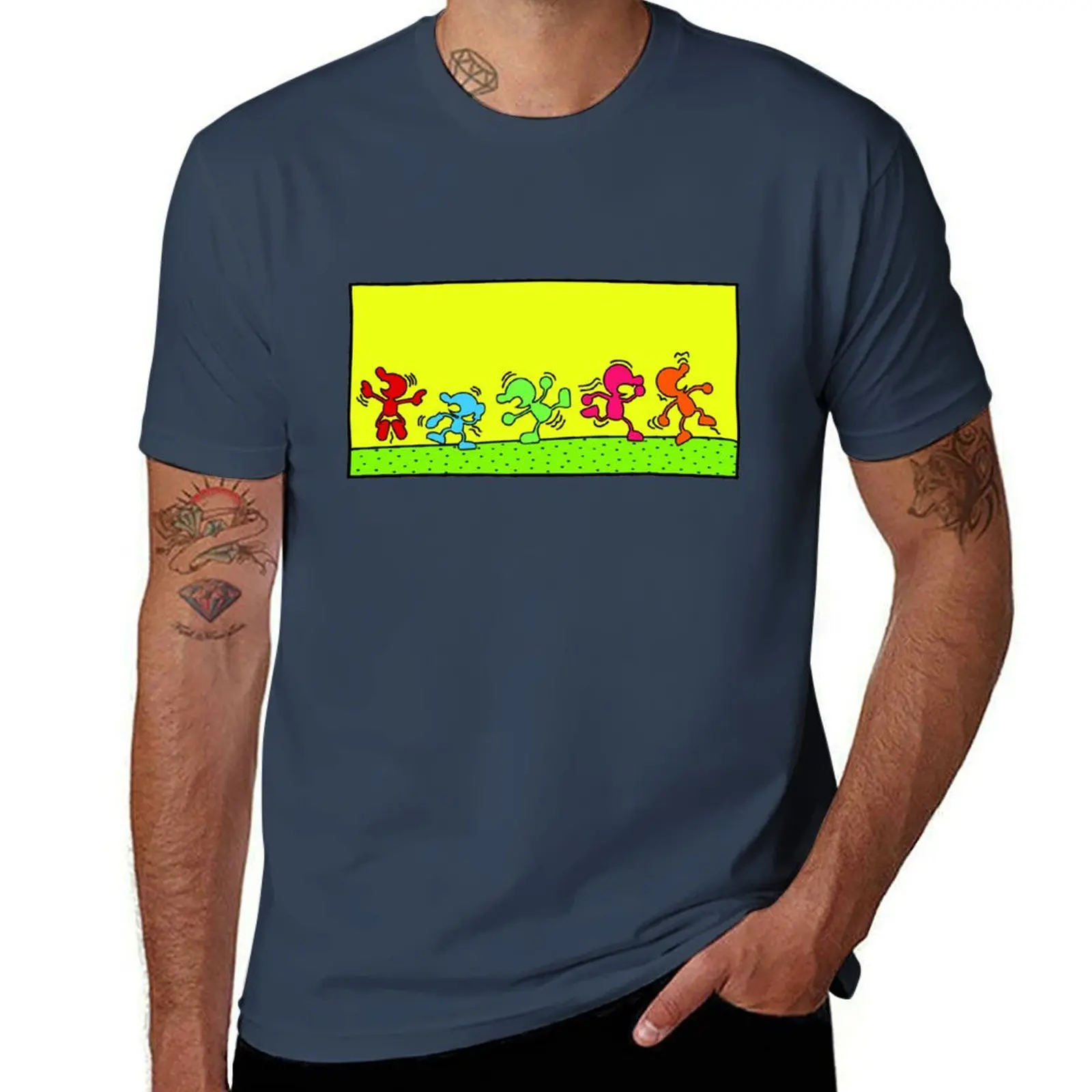 

and Watch(TM) Street T-Shirt Anti-Fade Casual Tee Shirt