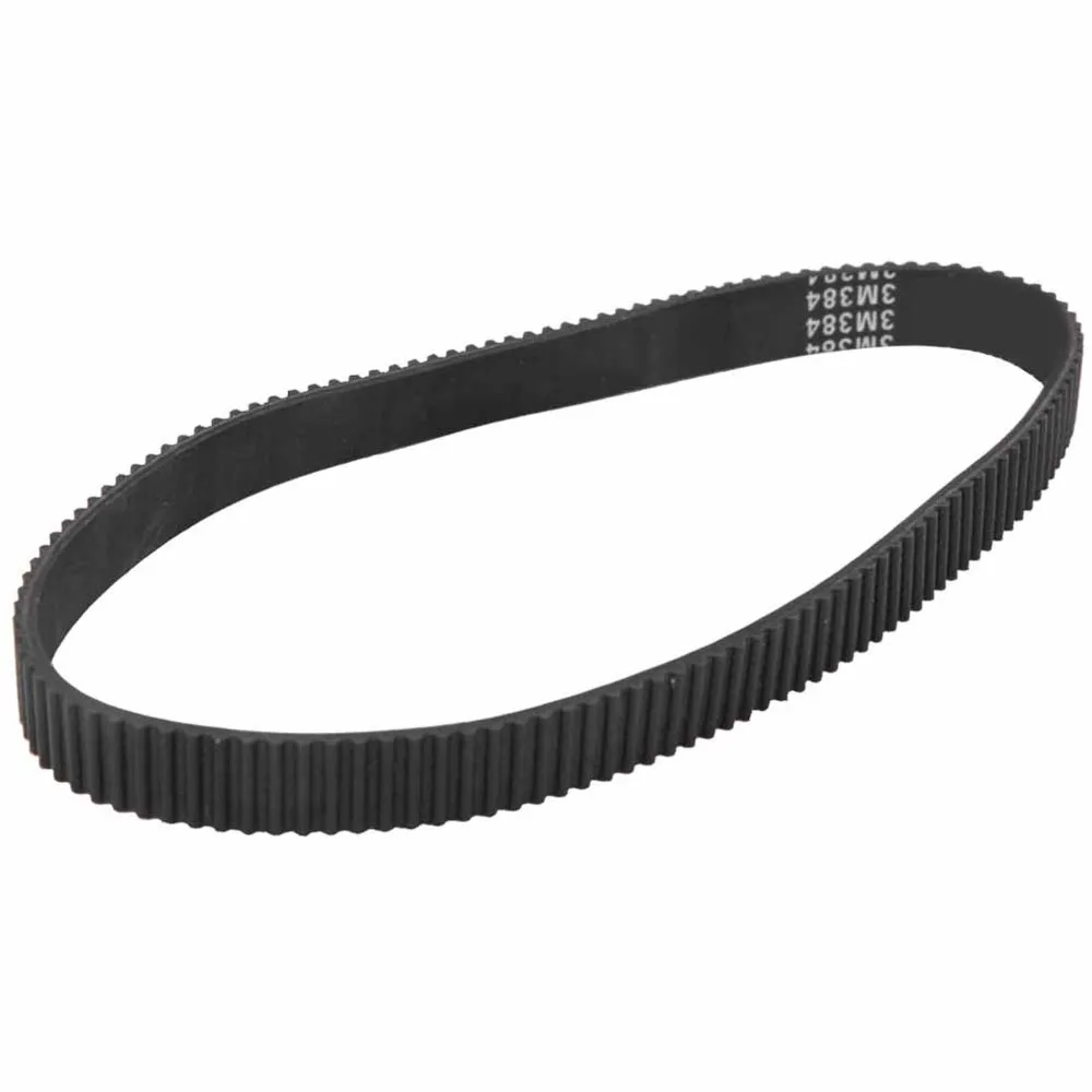 2 Pcs 384-3 Meters-12 Driving Belt Rubber High Performance Electric Scooter Belt Non Slip Lightweight Synchronous Belt