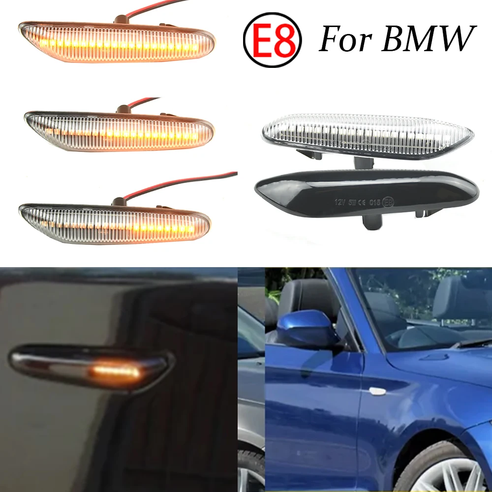 4E0949127 Side Marker Lights For Audi A8 / A8L / S8 mk2 (D3/4E) Quattro NEW LED Side Marker Lamp Dynamic Signal Light 4E0949128