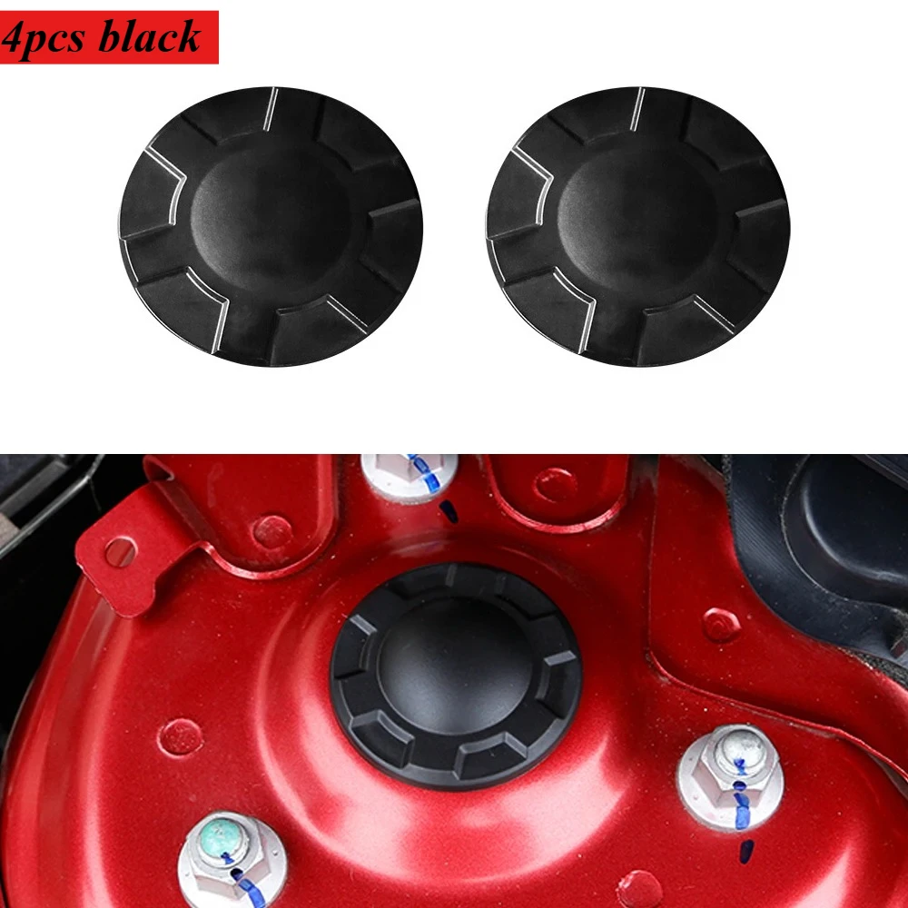 4Pcs Small Practical Car Shock Absorber Cover Cap For Mazda 3 6 CX3 CX5 CX-5 CX-4 CX-8 Protection Cover Interior Accessories