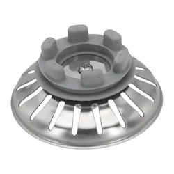 Anti Constipation Kitchen Sink Strainer Drain Easy To Clean Block Food Seamless Flow Blockages Smooth Water Flow