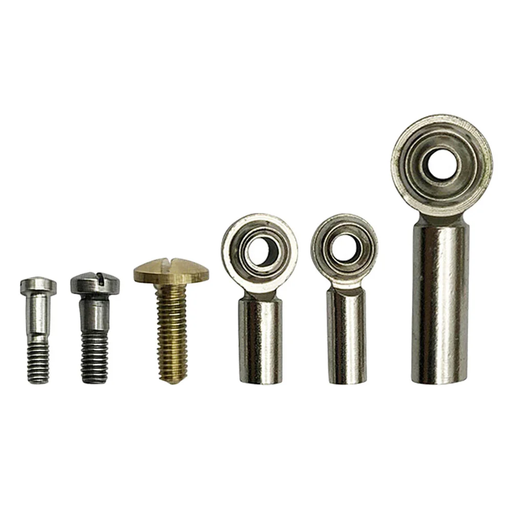 Musical Instrument Arbor Screws Parts Trumpet Horn Round Head Professional Stainless Steel Finger Button