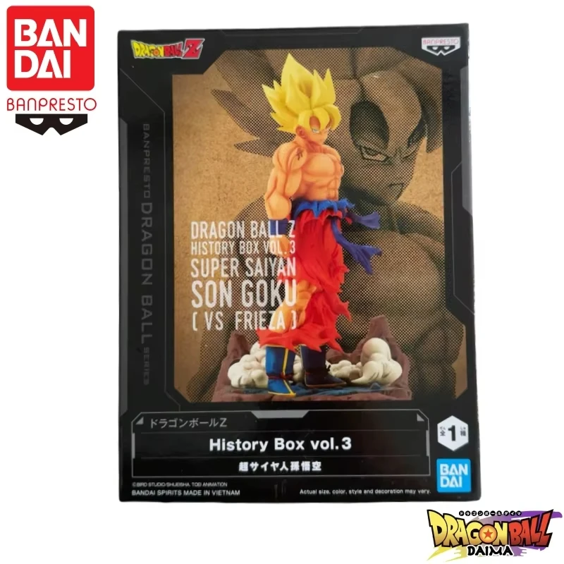 Auf Lager Original Bandai Banpresto Dragon Ball Son Goku Modell Spielzeug Action Figur Garage Statue Sammeln Ornamente