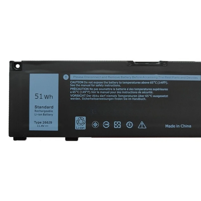 Подходит для Dell Inspiron 266J9 5590 3790 3779 3500 3590 5500 P89F, сменный аккумулятор для ноутбука, оригинальный