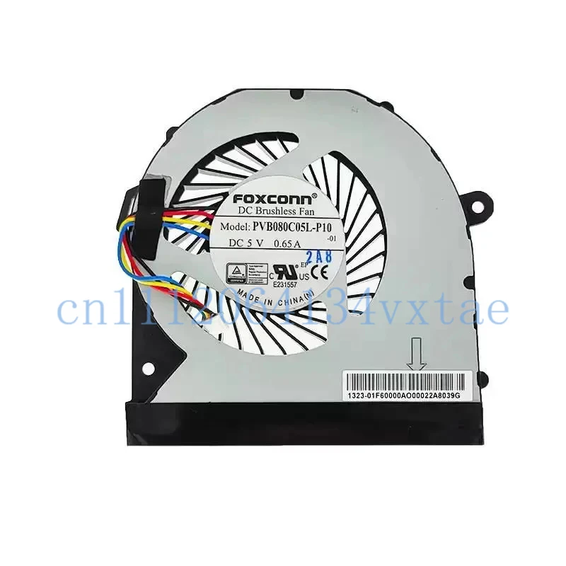 CPU Cooling Fan for Intel NUC 11 Pro NUC11TNH NUC11TNK 12 NUC12WSH NUC12WSK 13 NUC13ANH NUC13ANK RVKPVB080C05L-P10  0.1