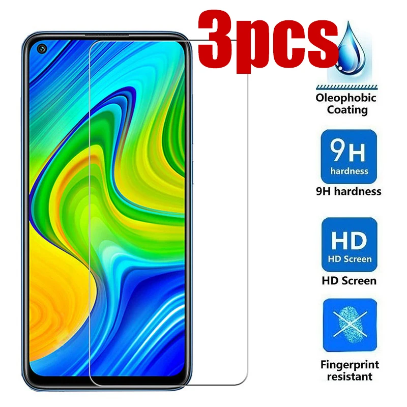 3 قطع غطاء كامل من الزجاج المقسى لهاتف Xiaomi Redmi Note 9 Note9 Pro 9H #1