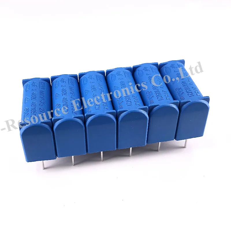 (100pcs) BM MKP-X2 4uF J 275VAC 40/105/21 BLUE Induction Cooker Capacitor